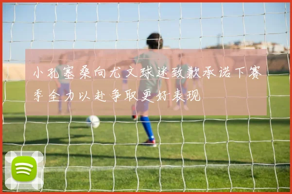 小孔塞桑向尤文球迷致歉承诺下赛季全力以赴争取更好表现