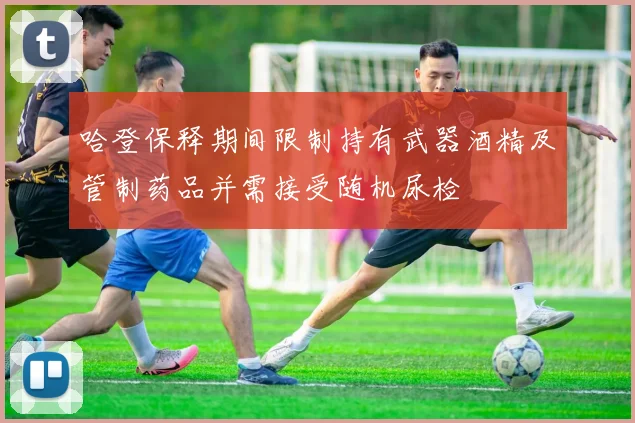 哈登保释期间限制持有武器酒精及管制药品并需接受随机尿检